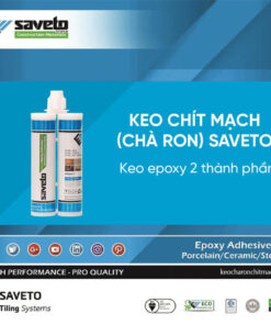 Keo chít mạch Saveto - Epoxy 2 thành phần