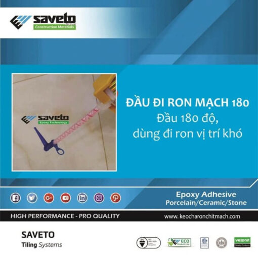 Vòi bơm keo Saveto